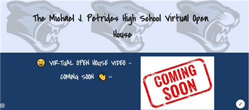 Open House Coming Soon
